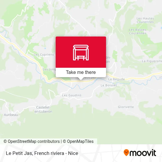 Le Petit Jas map