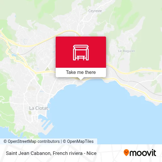 Saint Jean Cabanon map