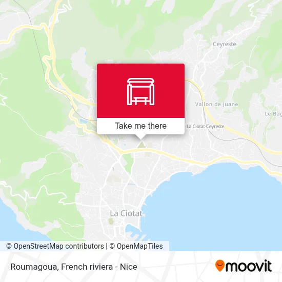 Mapa Roumagoua