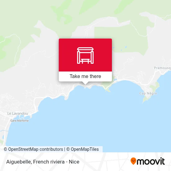 Aiguebelle map