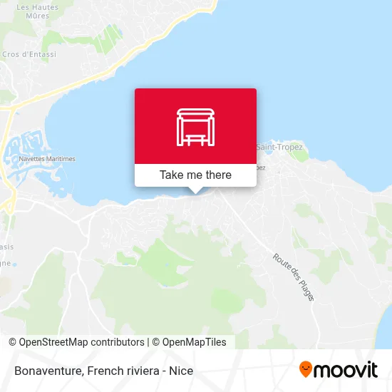 Bonaventure map