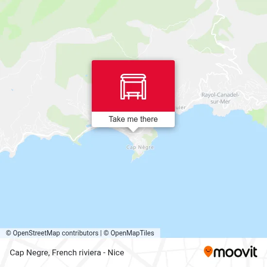 Mapa Cap Negre