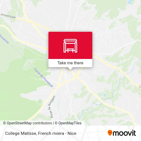 College Matisse map