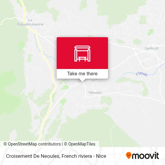 Croisement De Neoules map
