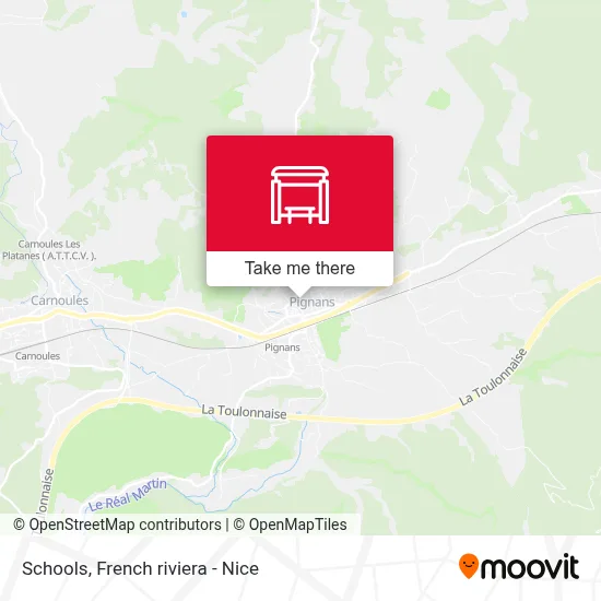 Ecoles map