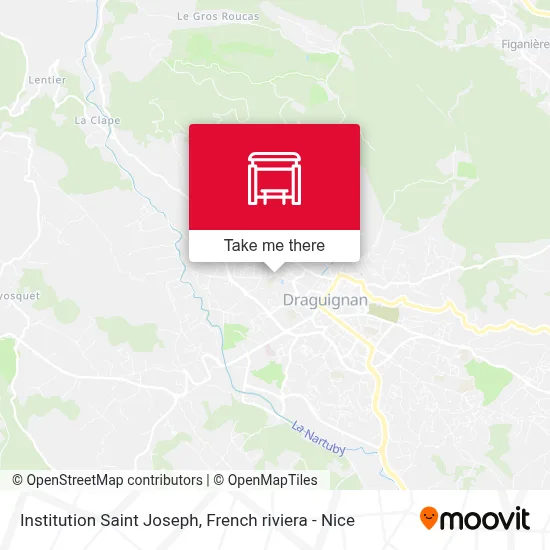 Institution Saint Joseph map