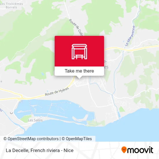 La Decelle map