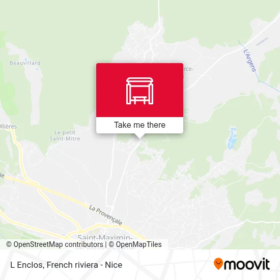 L Enclos map