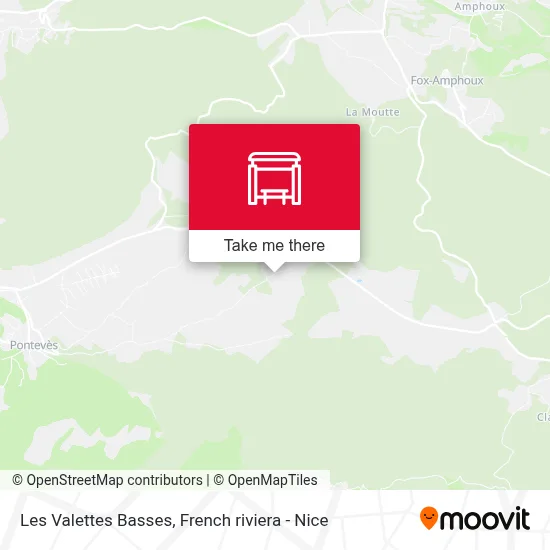 Les Valettes Basses map