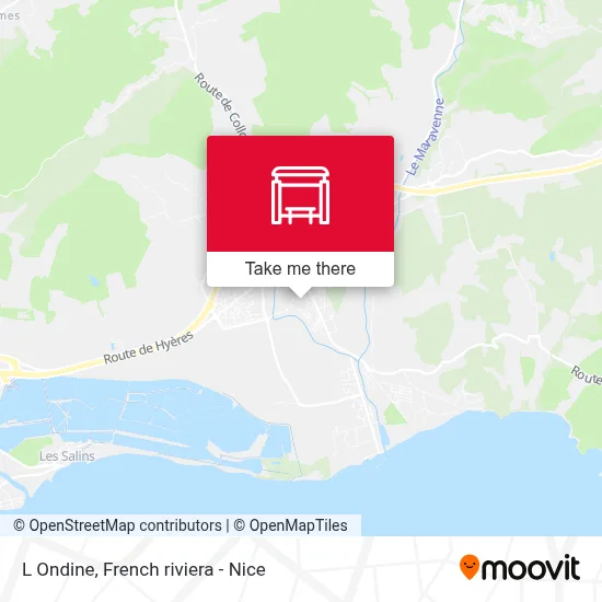 L Ondine map