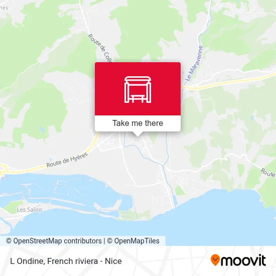 L Ondine map