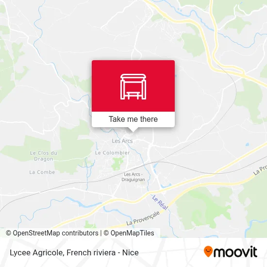 Lycee Agricole map