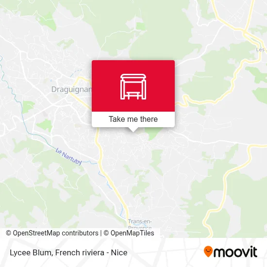 Lycee Blum map
