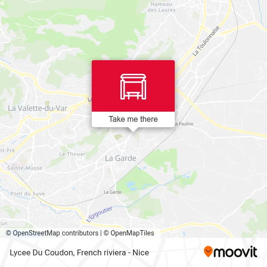 Lycee Du Coudon map