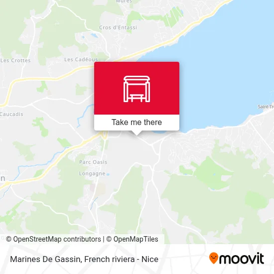 Marines De Gassin map