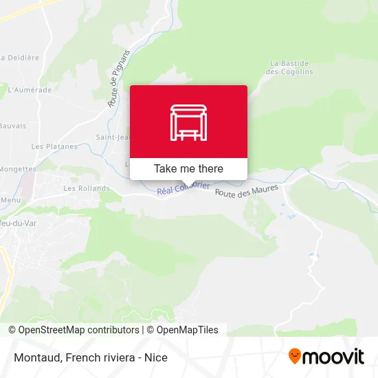 Montaud map