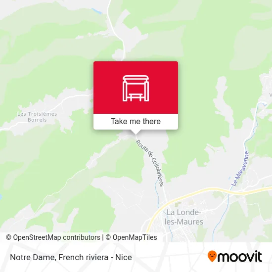Notre Dame map