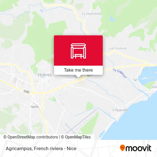 Agricampus map