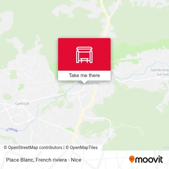 Place Blanc map