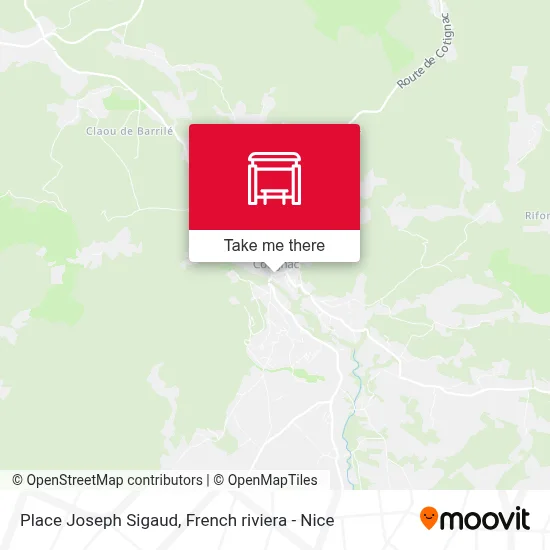 Place Joseph Sigaud map