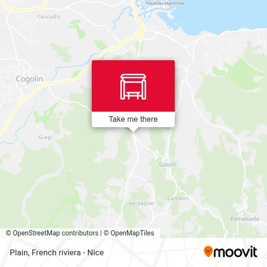 Plaine map