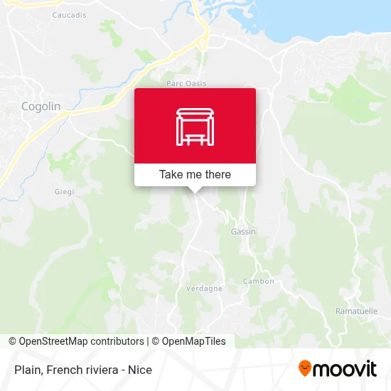 Plaine map