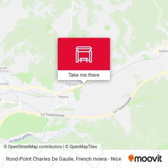 Mapa Rond-Point Charles De Gaulle