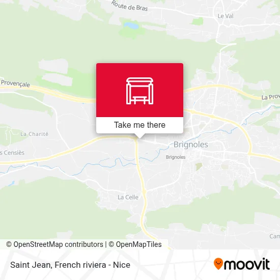 Saint Jean map