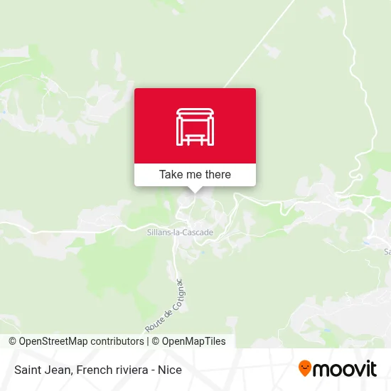 Saint Jean map