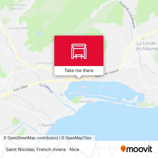 Saint Nicolas map