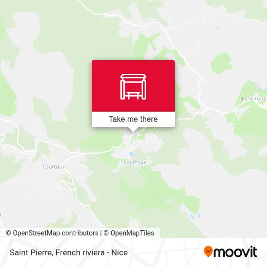 Saint Pierre map