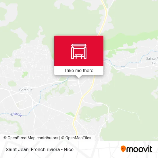Saint Jean map