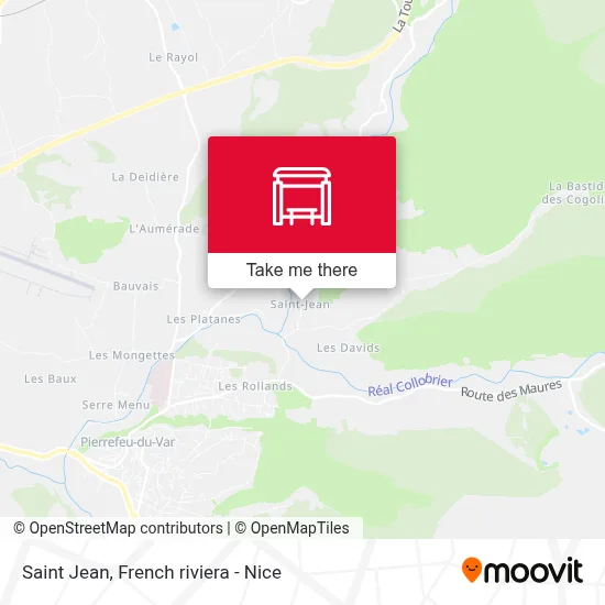 Saint Jean map