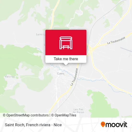 Saint Roch map