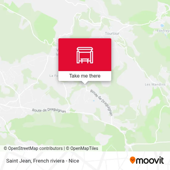 Saint Jean map