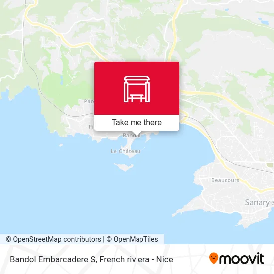 Bandol Embarcadere S map