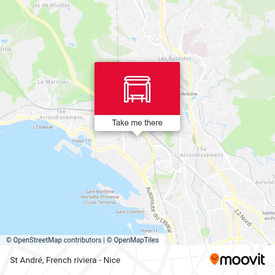 St André map