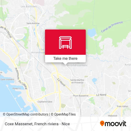 Coxe Massenet map