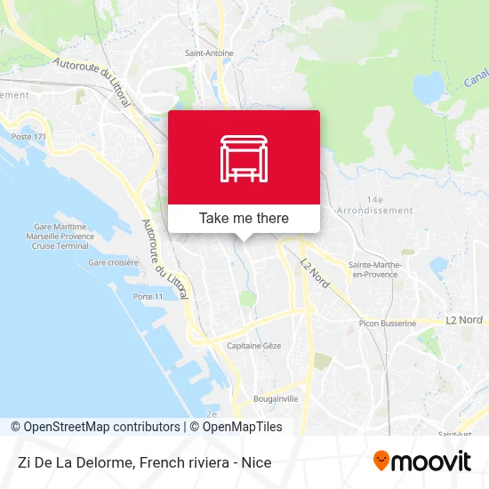 Zi De La Delorme map