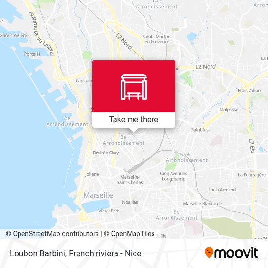 Loubon Barbini map
