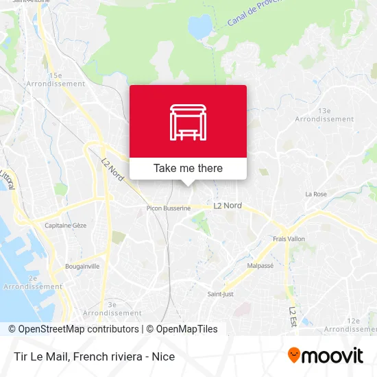 Tir Le Mail map