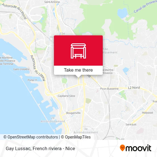 Gay Lussac map