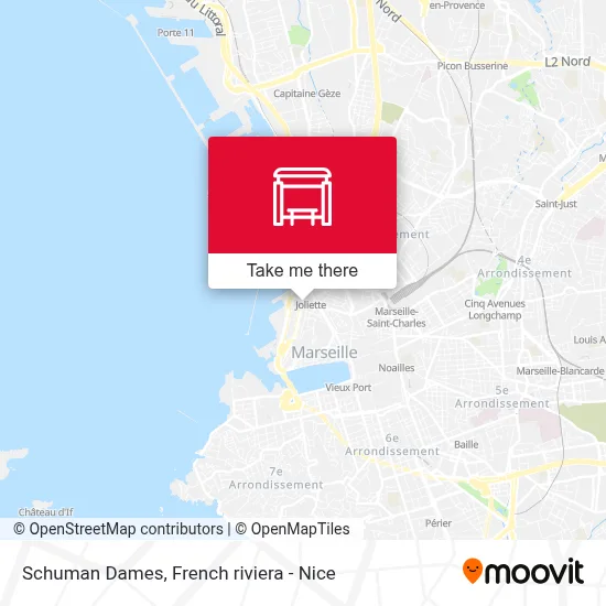 Schuman Dames map