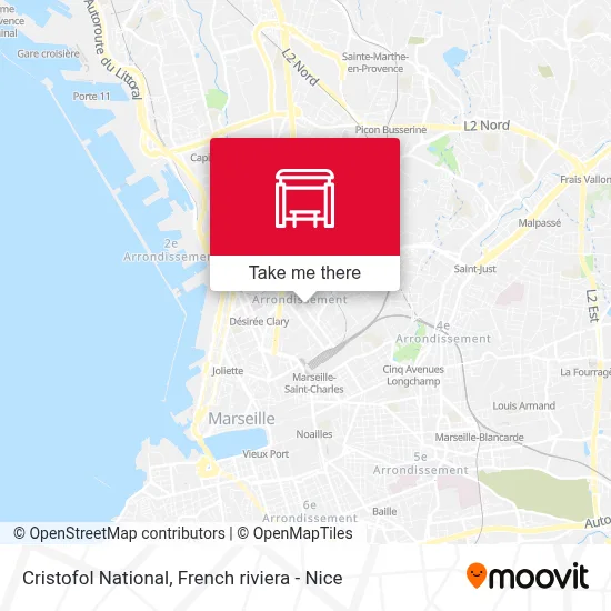 Cristofol National map