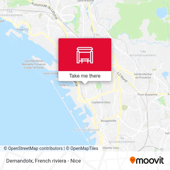 Demandolx map