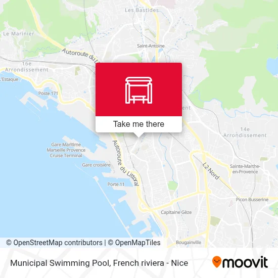 Piscine Municipale map