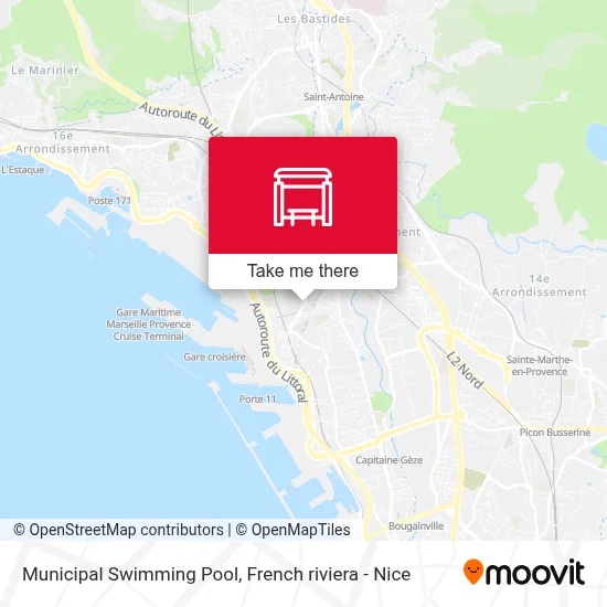 Piscine Municipale map