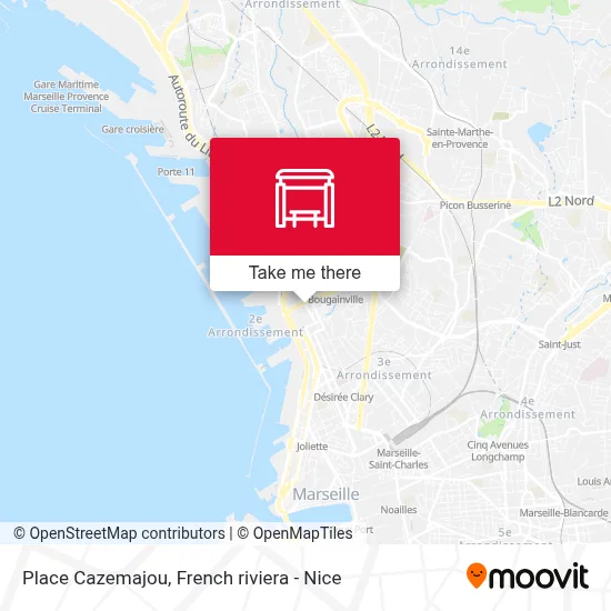 Place Cazemajou map