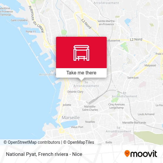 Mapa National Pyat