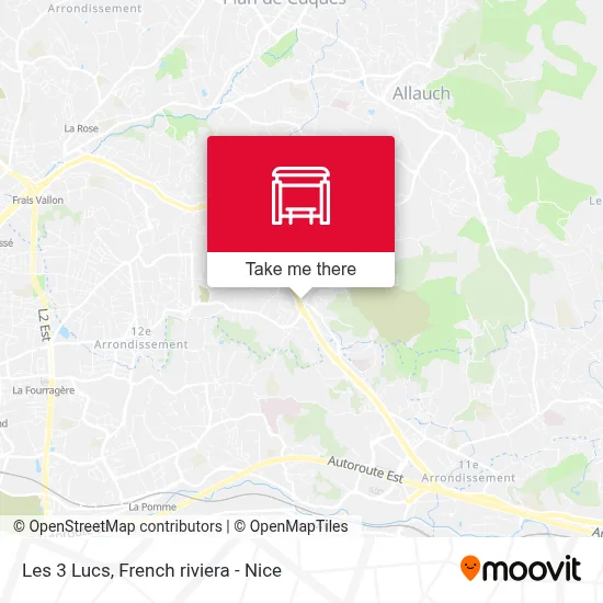 Les 3 Lucs map